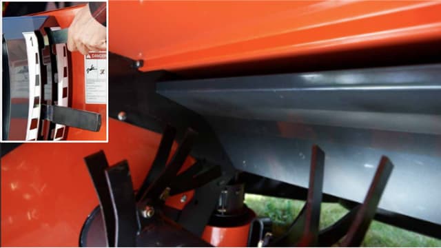 Independent Tine Conditioner Hood Adjustment