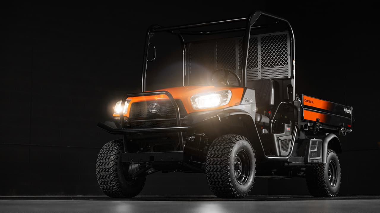 Standard headlights and taillights